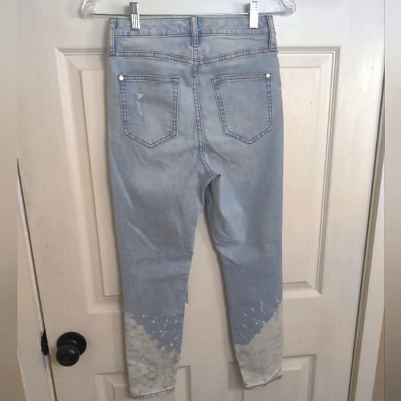 Jennifer Lopez High Rise Skinny Crop Jeans Size 4 - Picture 5 of 5